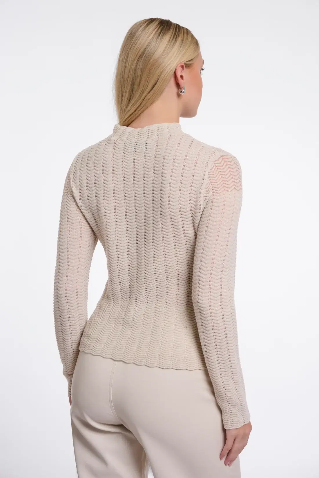 Ilvi Mock- Neck Pullover - Image 5