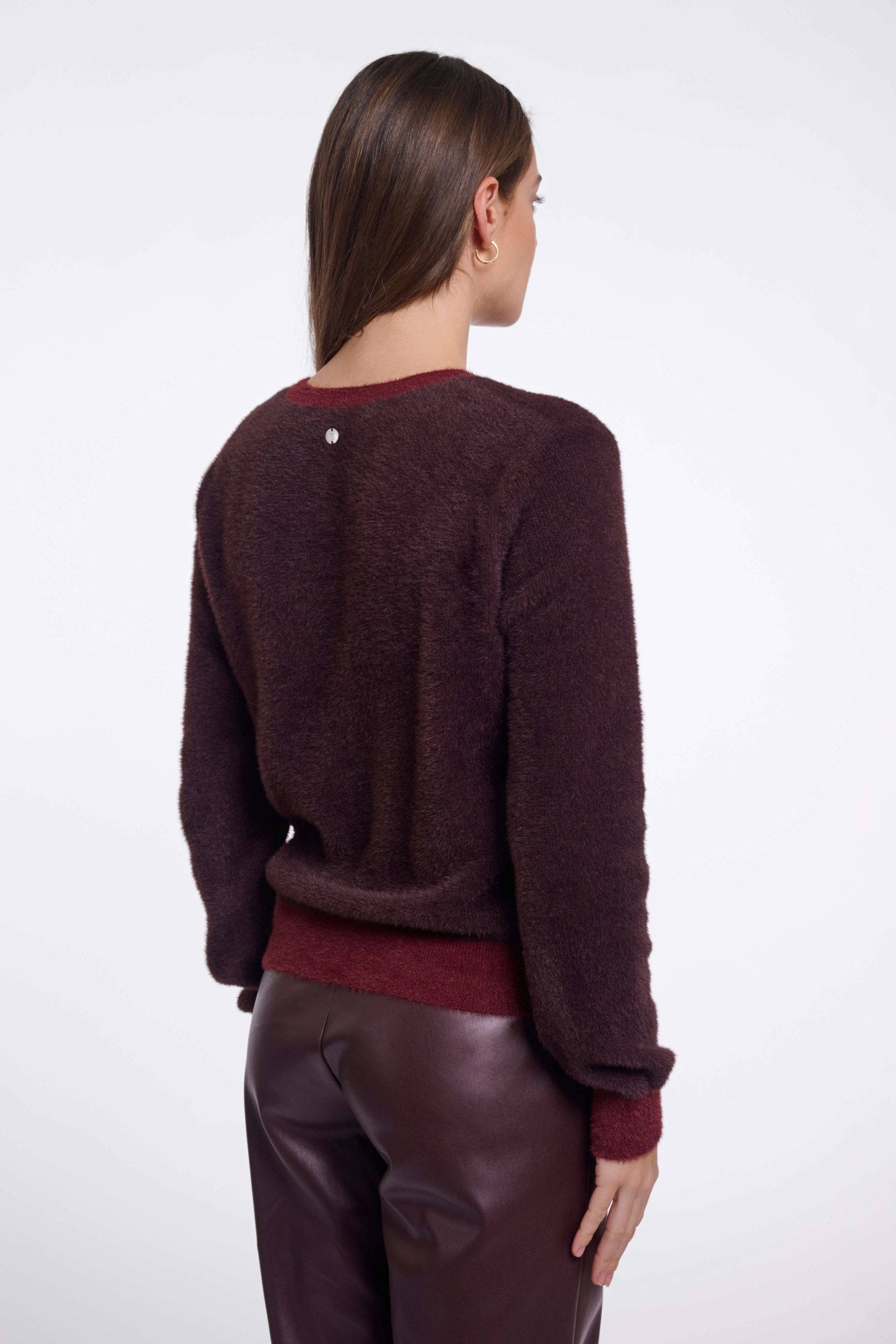 Keath Fudge Sangria Sweater - Image 2