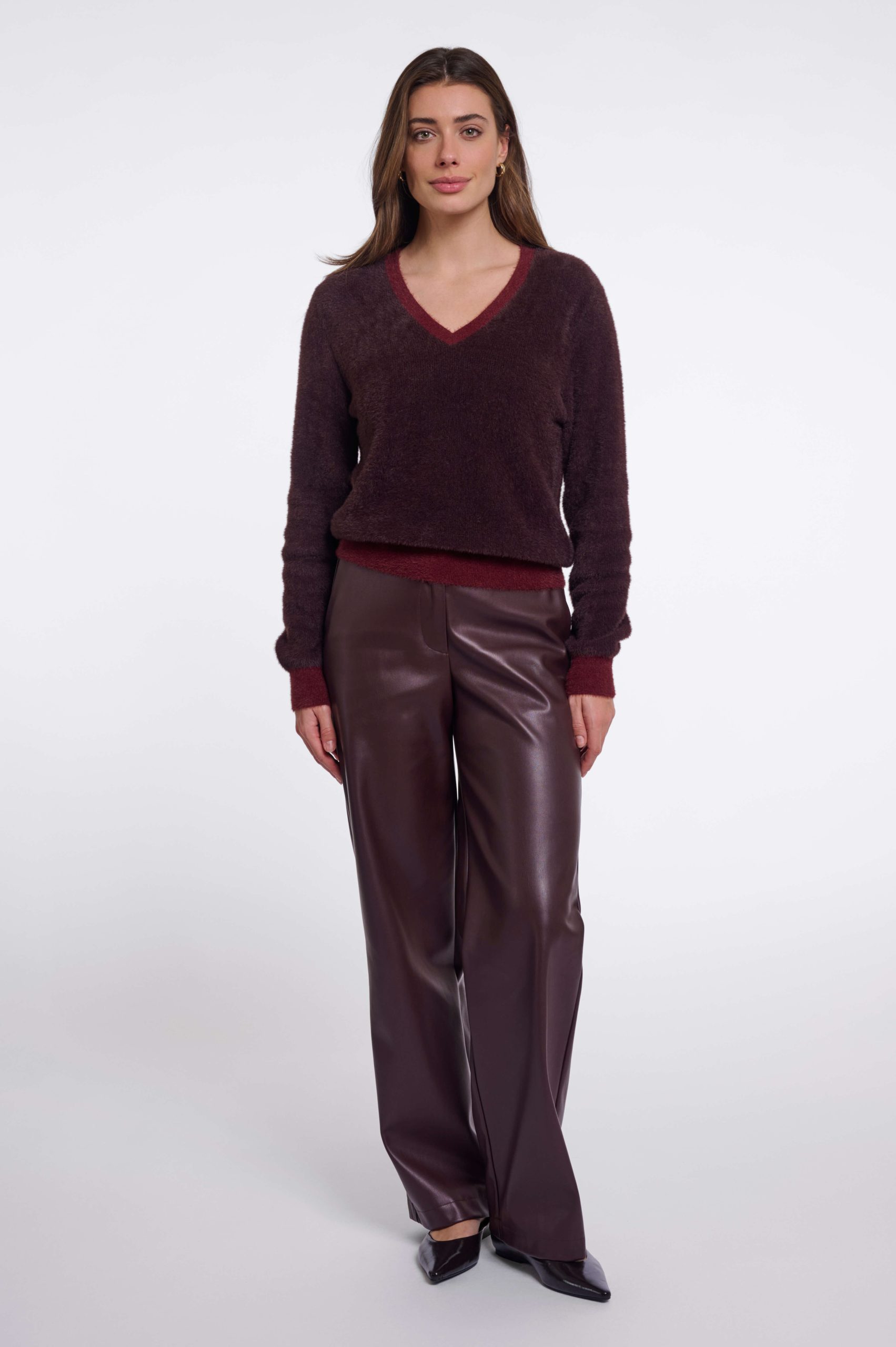 Keath Fudge Sangria Sweater - Image 3