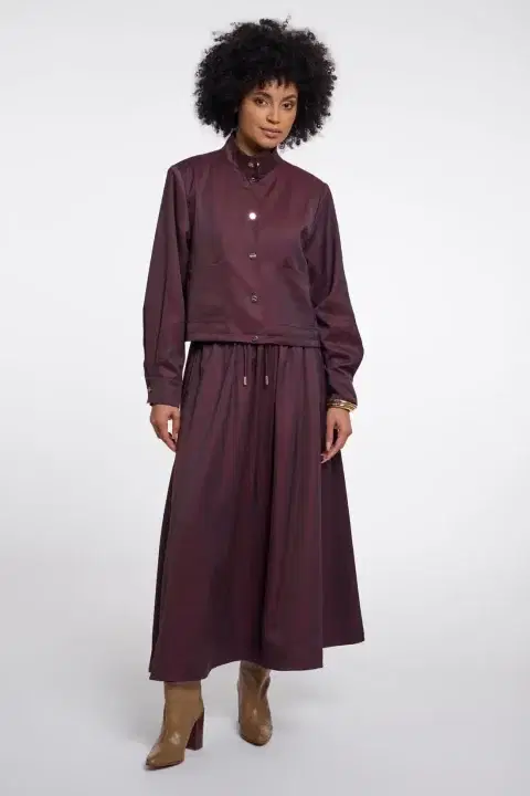 Lian Fudge Cloak Skirt