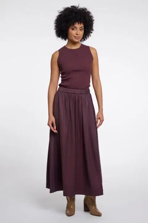 Lian Fudge Cloak Skirt