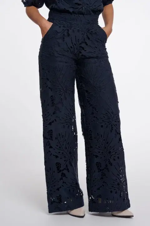 Naomi Navy Trousers