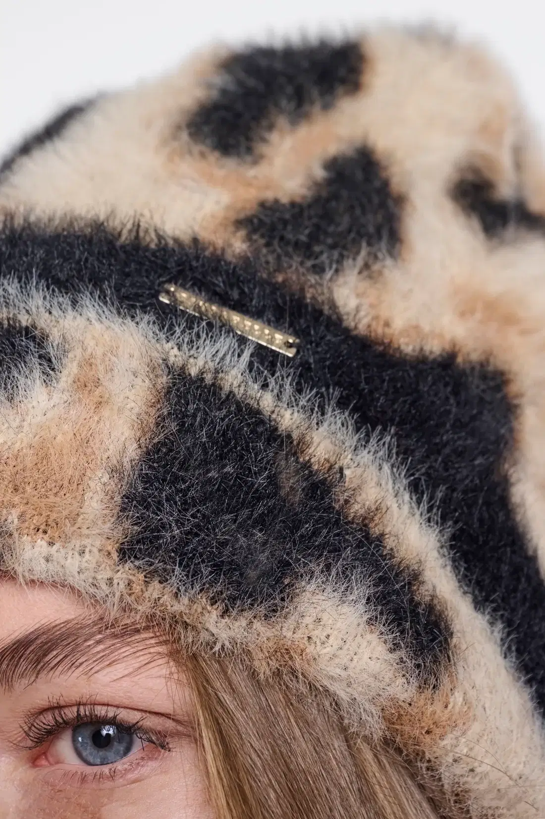 Raaza Leopard Beanie - Image 3