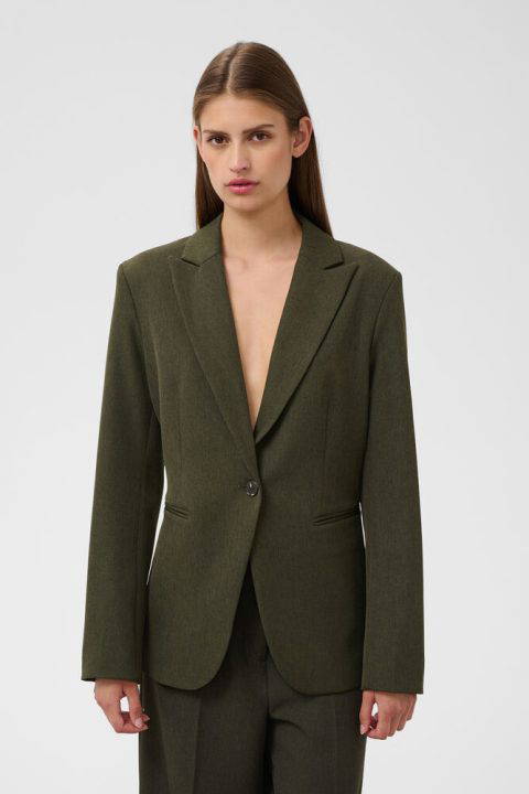 Lilu Corinne Green Blazer