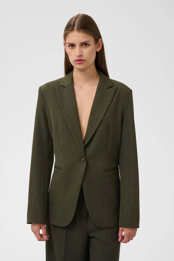 Lilu Corinne Green Blazer