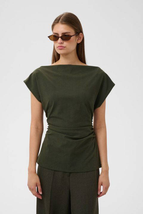 Eirlys Green Top