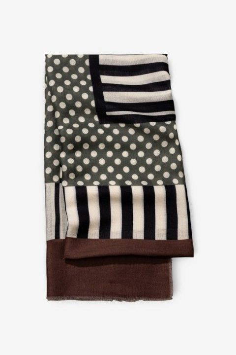 Guadalupe Brown Scarf