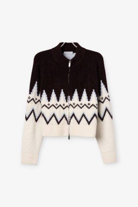Infinity Plum Cardigan