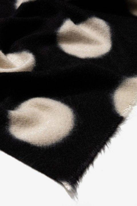 Angelic Black Scarf