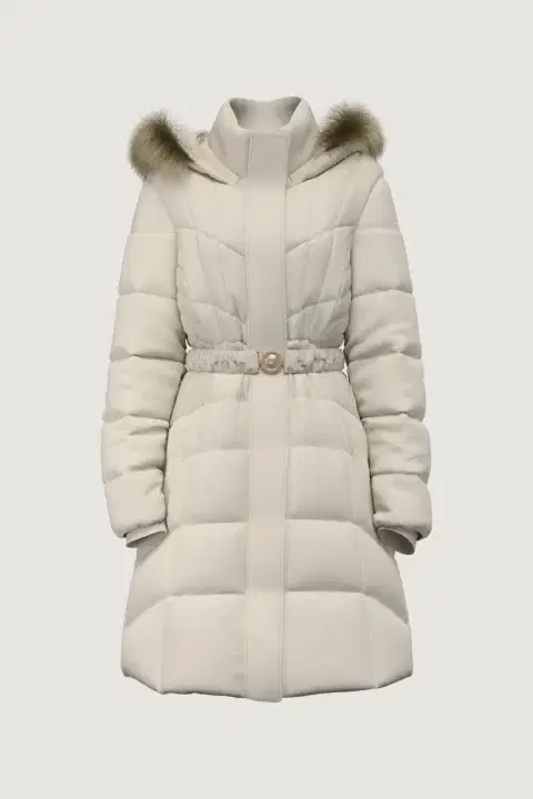 New Marina Beige Down Jacket