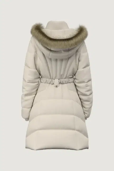 New Marina Beige Down Jacket