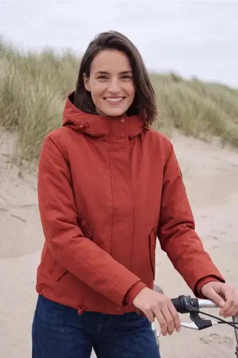 Cecil 2 In 1 Russet Red Jacket