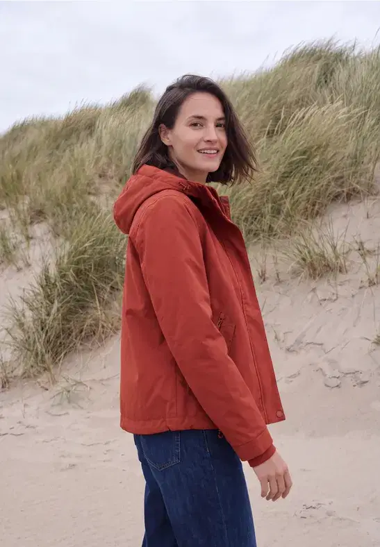 Cecil 2 In 1 Russet Red Jacket - Image 2