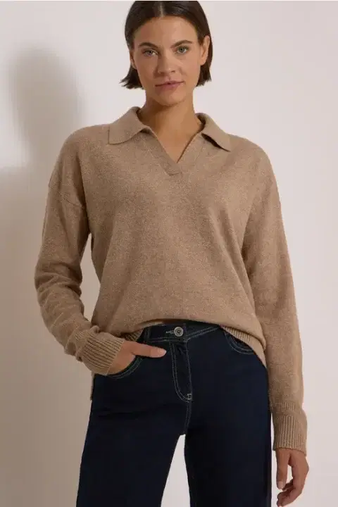 Cecil Polo Collar Sweater