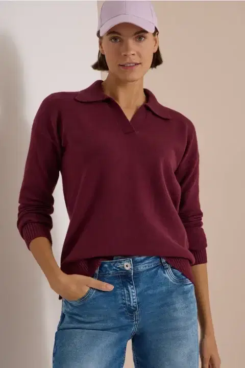 Cecil Polo Collar Sweater