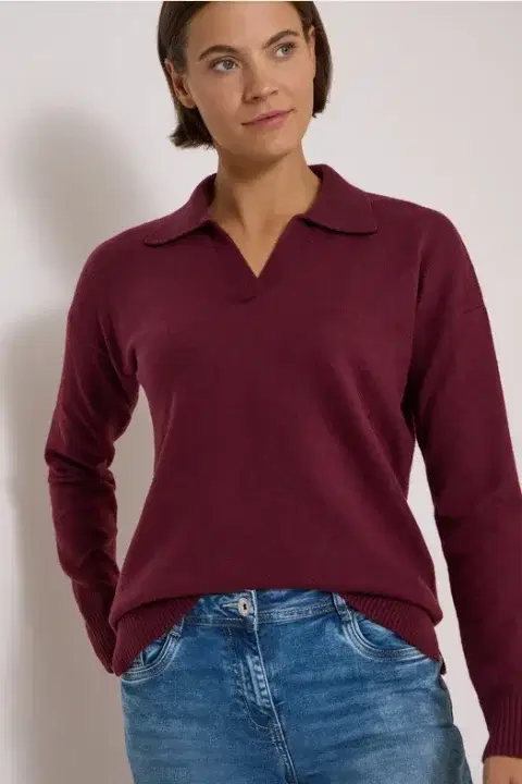 Cecil Polo Collar Sweater