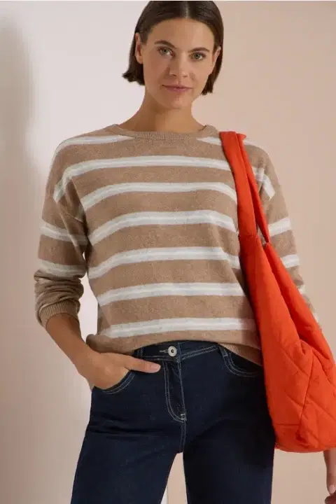 Cecil Creamy Mocha Sweater