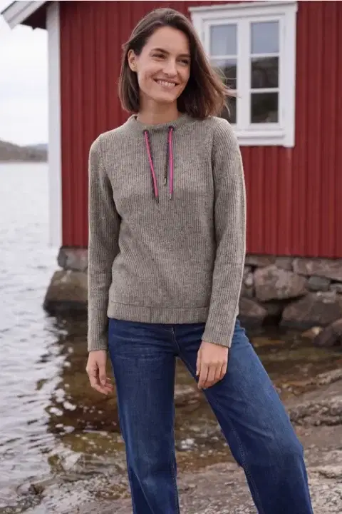 Cecil Funnel Neck Sweater