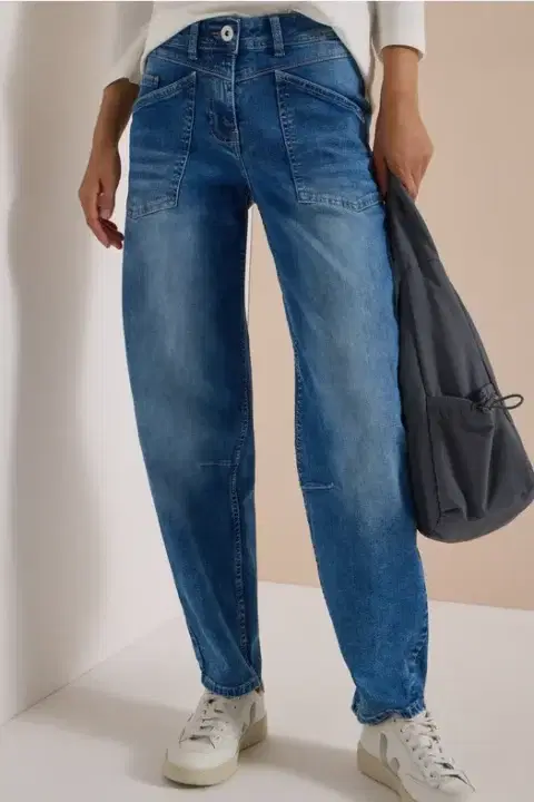 Cecil Scarlett Barrel Jeans