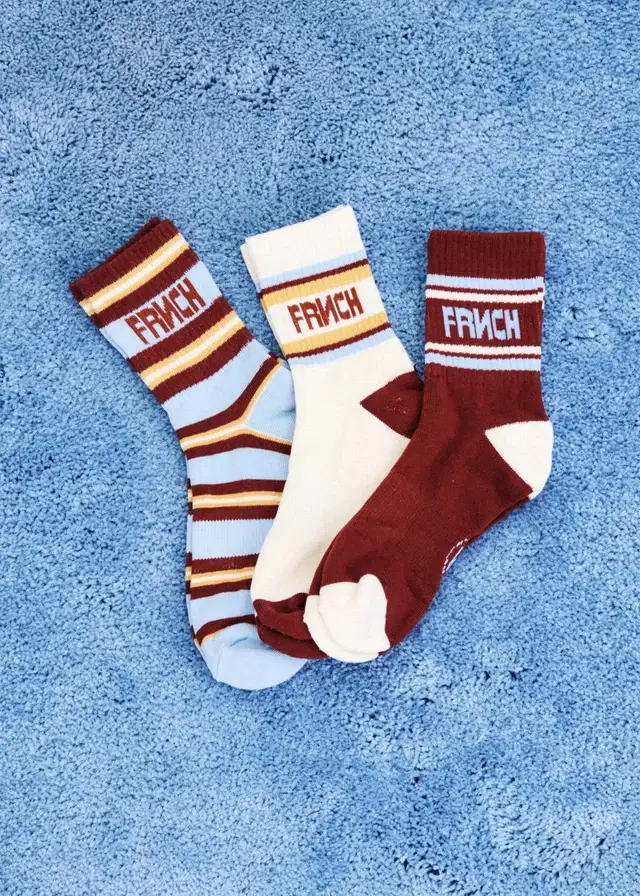 Egee Light Blue Socks - Image 2