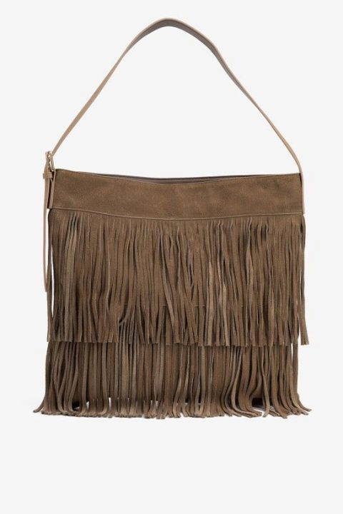 Fay Bison Fringe Bag