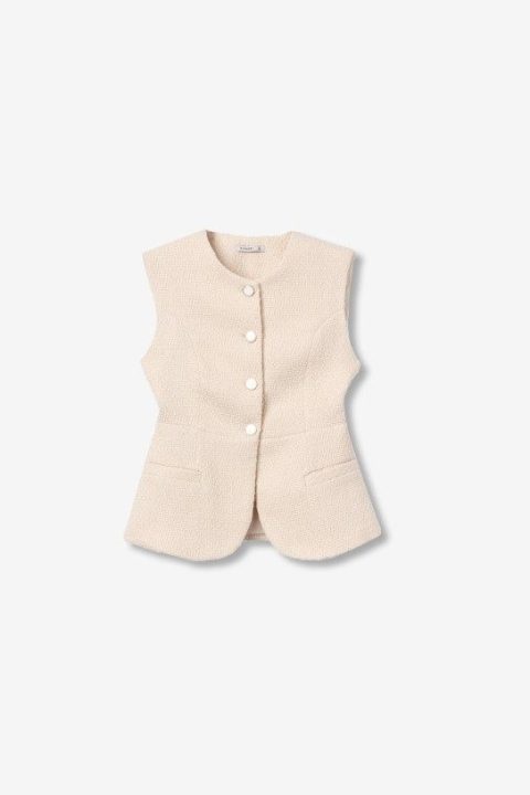 Gorgeous Cream Waistcoat