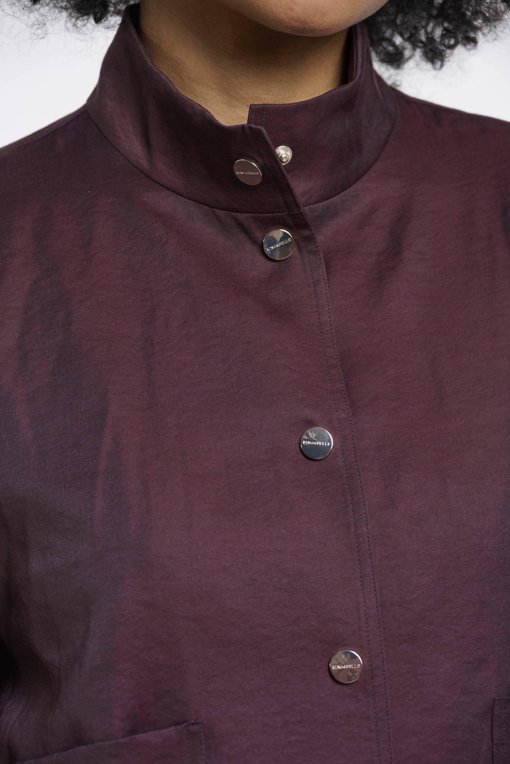 Gea Fudge Cloak Blouson Jacket - Image 6
