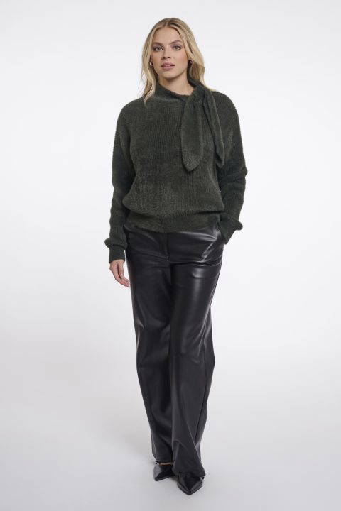 Griselda Hunter Green Sweater