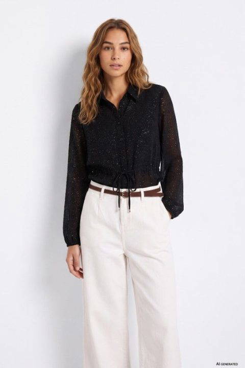 Marey Black Shirt