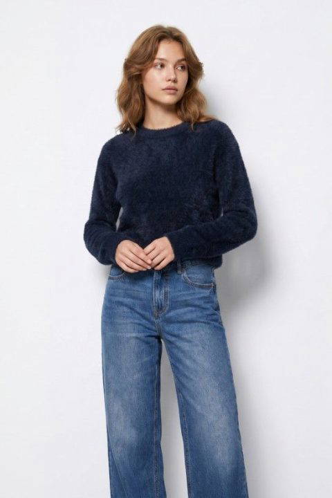 Moon Navy Sweater