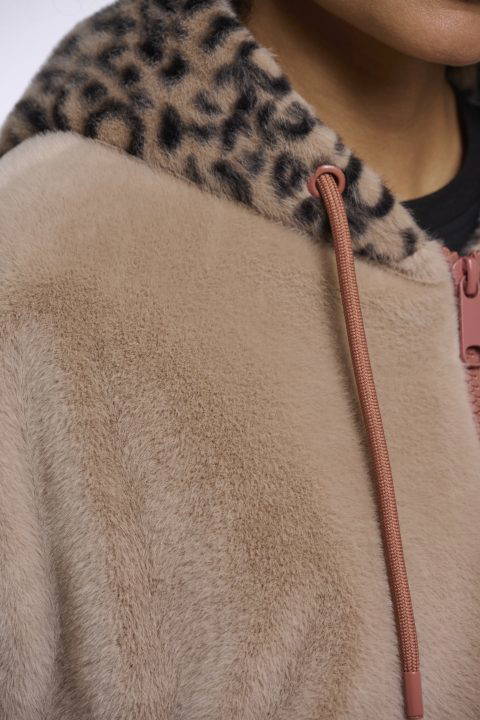 Ori Oat Faux Fur Jacket