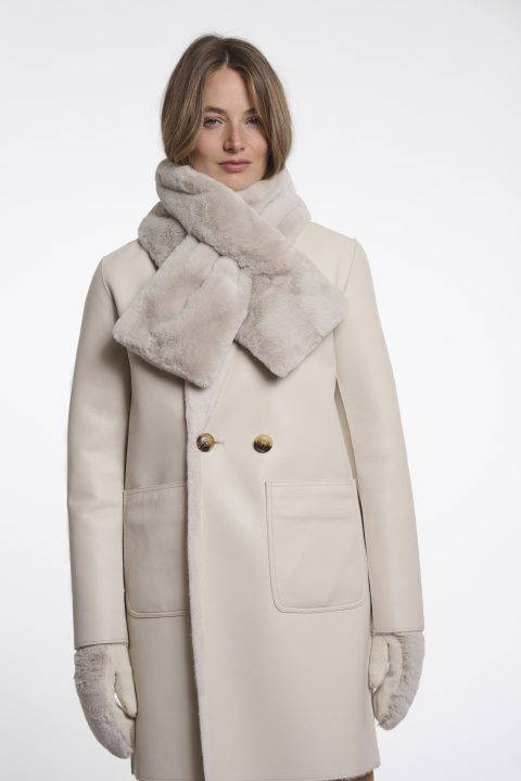 Stip Birch Faux Fur Scarf