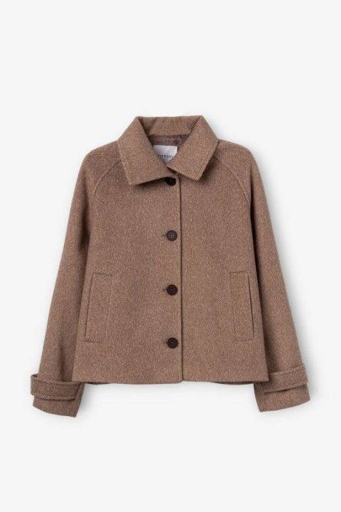 Trama Portabella Coat