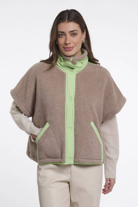 Zehra Green Cape