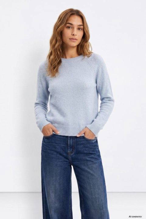 Mango Blue Sweater