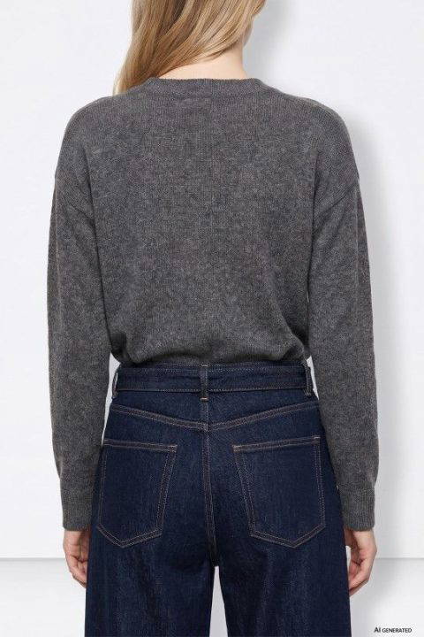 Preppy Grey Sweater