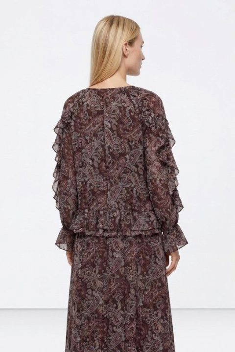 Termas Plum Blouse