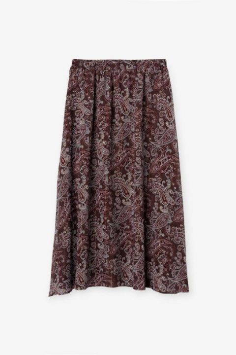Termas Plum Skirt