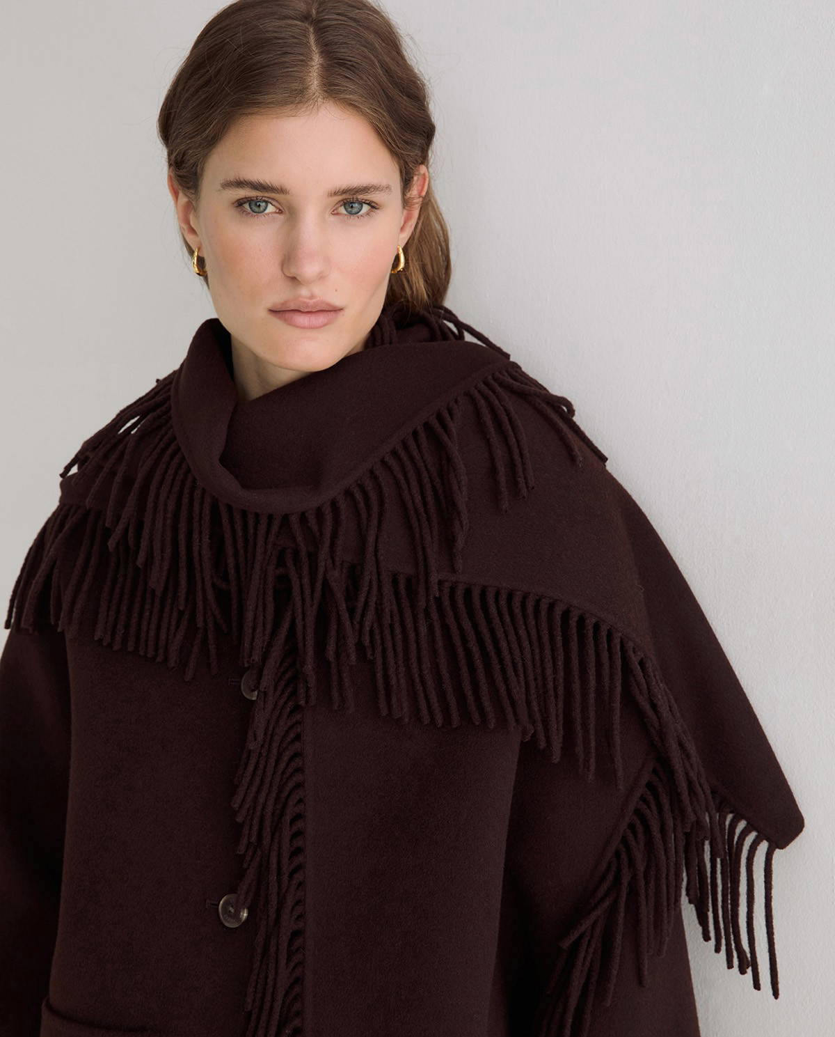 Chocolate Brown Coat - Image 5