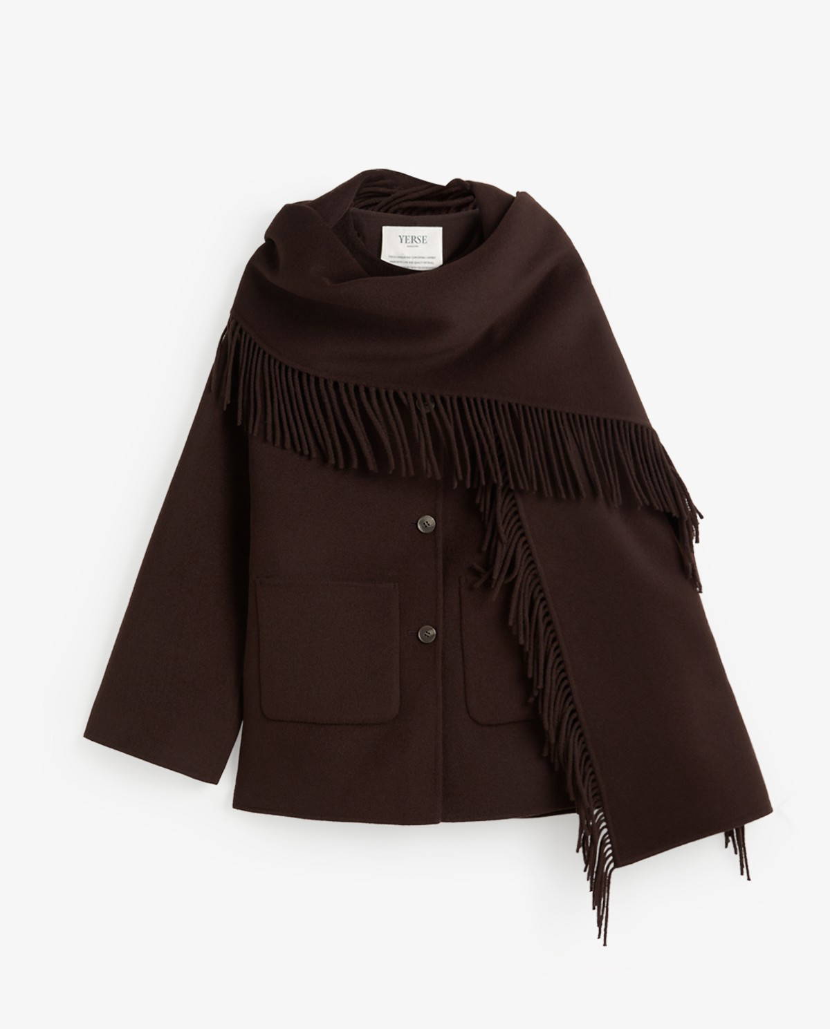 Chocolate Brown Coat - Image 8