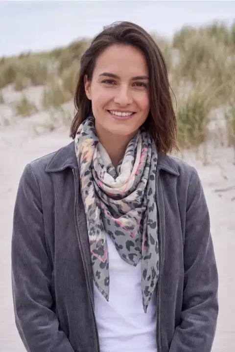 Cecil Truffle Brown Scarf