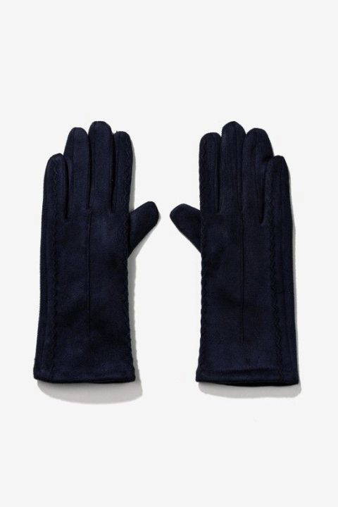Hansel Navy Gloves
