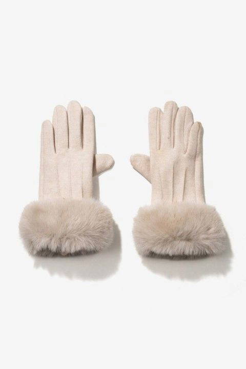 Chantelle Cream Gloves