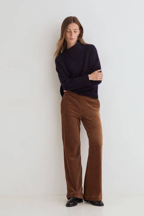 Camel Corduroy Trousers