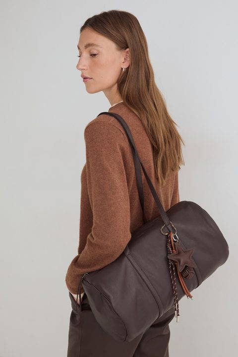 Polly Camel Cardigan