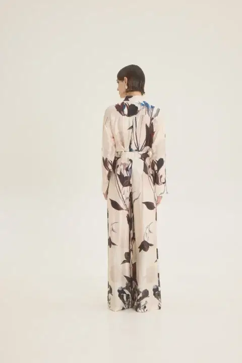 Flower Printed Trousers