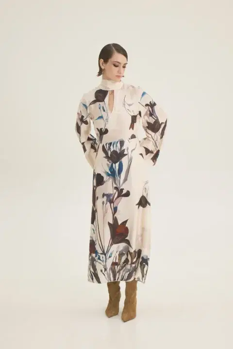 Flower Printed Dress