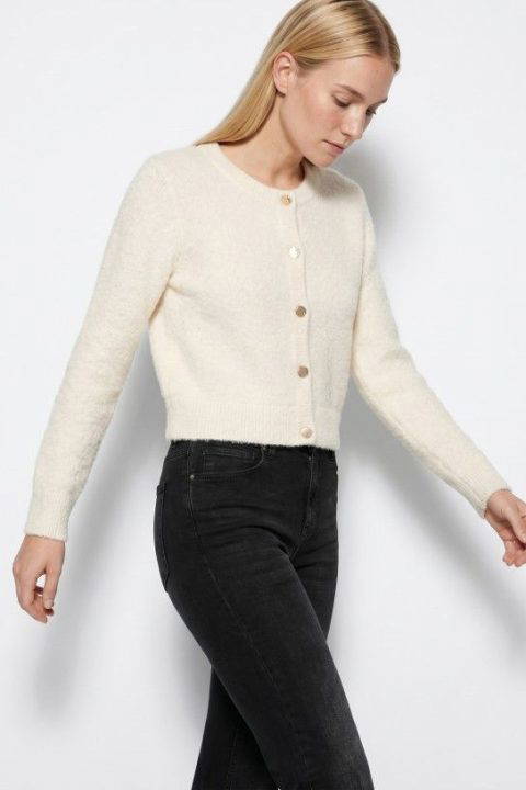 Nodos Cream Cardigan