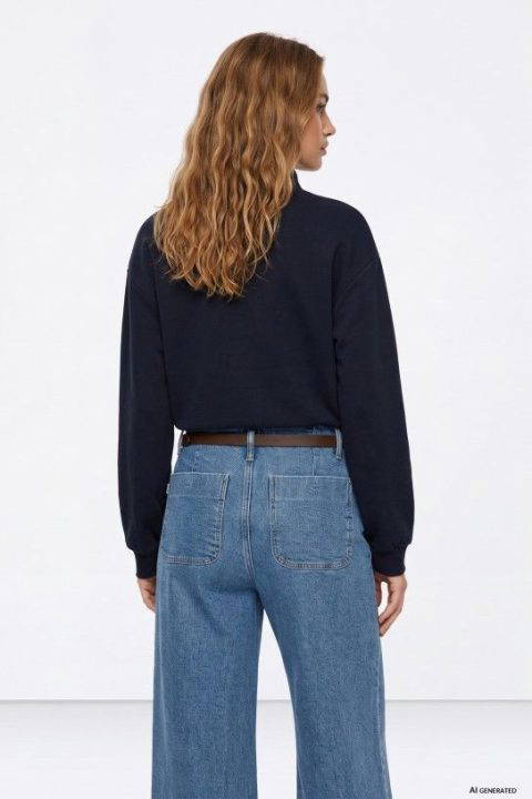 Pippen Navy Sweatshirt